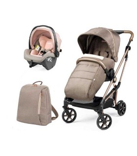 ست 3 تکه کالسکه پگ پرگو مدل Vivace Mon Amour