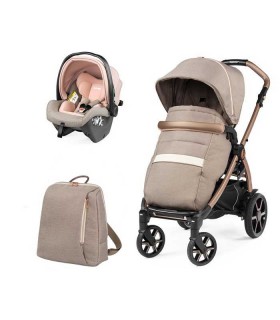 ست 3 تکه کالسکه پگ پرگو مدل Peg-Perego Book Mon Amour