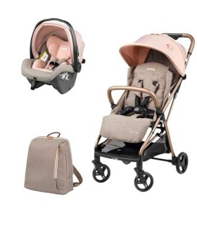 ست 3 تکه کالسکه پگ پرگو مدل Selfie Mon Amour