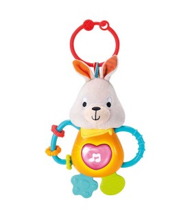 آویز کالسکه و کریر موزیکال طرح خرگوش وین فان