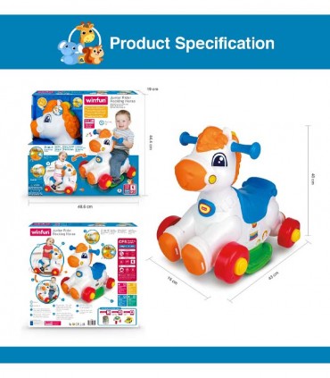 اسباب بازی راکر اسب موزیکال وین فان