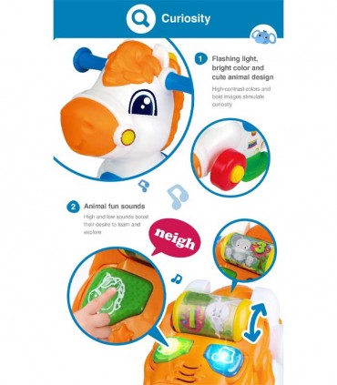 اسباب بازی راکر اسب موزیکال وین فان