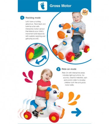 اسباب بازی راکر اسب موزیکال وین فان