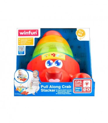 اسباب بازی خرچنگ رنگین کمان وین فان