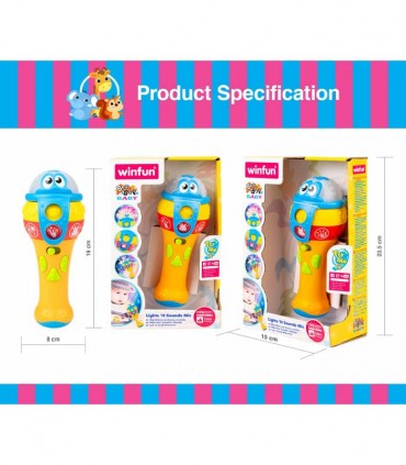 اسباب بازی بلندگو موزیکال چند کاره وین فان