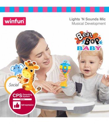 اسباب بازی بلندگو موزیکال چند کاره وین فان