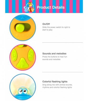 اسباب بازی بلندگو موزیکال چند کاره وین فان