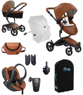 فول ست کالسکه میما زاری شتری با شاسی مشکی