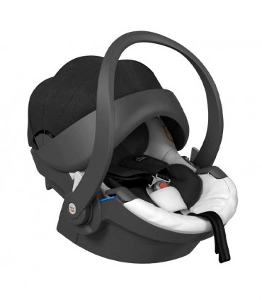 ست کالسکه میما زاری سفید با شاسی رزگلد