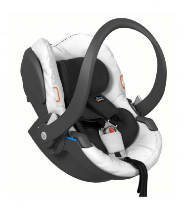 ست کالسکه بیسیک میما زاری سفید با شاسی آلومینیوم