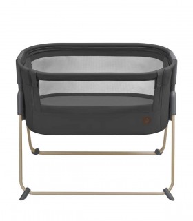 تخت نوزادی کنار مادر مکسی کوزی مدل توری رنگ خاکستری