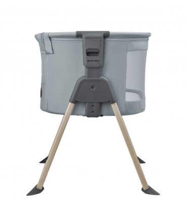 تخت نوزادی کنار مادر مکسی کوزی مدل توری رنگ طوسی