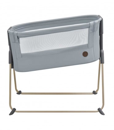 تخت نوزادی کنار مادر مکسی کوزی مدل توری رنگ طوسی