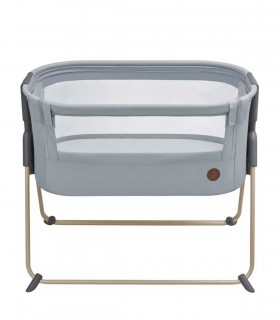 تخت نوزادی کنار مادر مکسی کوزی مدل توری رنگ طوسی