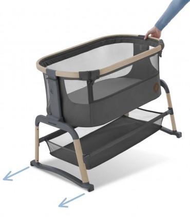 تخت کنار مادر مکسی کوزی مدل آیورا ایر رنگ خاکستری