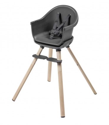 صندلی غذای مکسی کوزی مدل موآ رنگ خاکستری