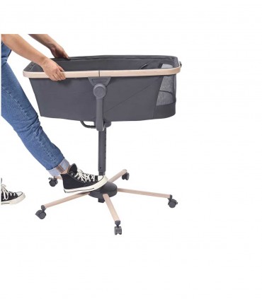 تخت کنار مادر مکسی کوزی مدل آلبا رنگ خاکستری