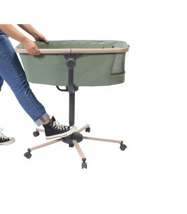 تخت کنار مادر مکسی کوزی مدل آلبا رنگ سبز