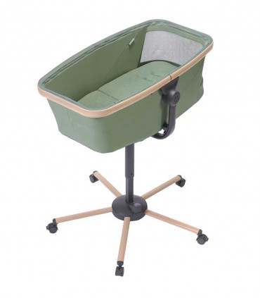 تخت کنار مادر مکسی کوزی مدل آلبا رنگ سبز