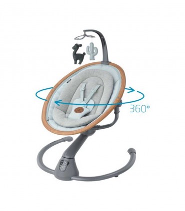 صندلی و تاب نوزاد مکسی کوزی کاسیا رنگ طوسی