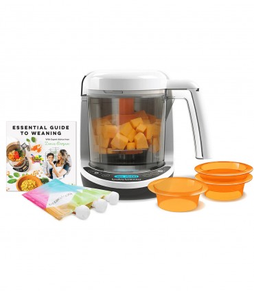 غذا ساز ۲ کاره بیبی برزا مدل دلوکس