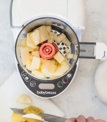 غذا ساز ۲ کاره بیبی برزا مدل دلوکس