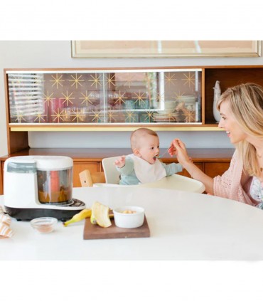 غذا ساز ۲ کاره بیبی برزا مدل دلوکس