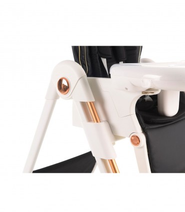 صندلی غذای فورته مدل Verde King رنگ مشکی