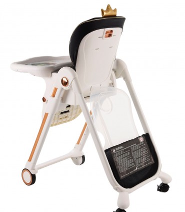 صندلی غذای فورته مدل Verde King رنگ مشکی