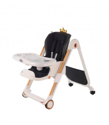 صندلی غذای فورته مدل Verde King رنگ مشکی