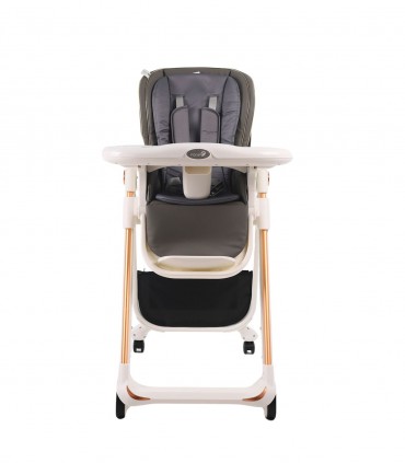 صندلی غذای فورته مدل Verde رنگ طوسی