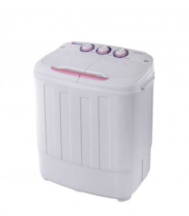 مینی واش دو قلو مادرلی مدل SH-MW38810 رنگ صورتی