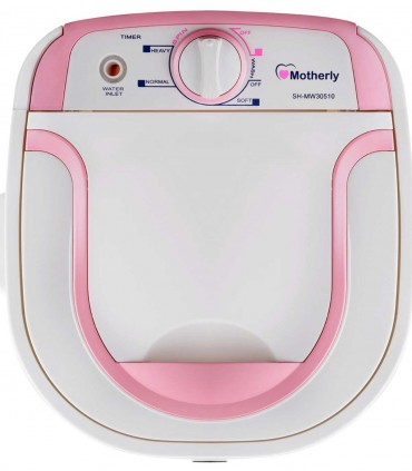 مینی واش دو قلو مادرلی مدل SH-MW30510 رنگ صورتی