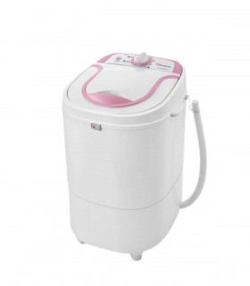 مینی واش دو قلو مادرلی مدل SH-MW30510 رنگ صورتی