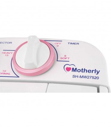 مینی واش مادرلی مدل SH-MW27520 رنگ صورتی