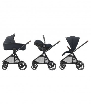 کالسکه مسافرتی مکسی کوزی مدل استریت پلاس رنگ زغالی