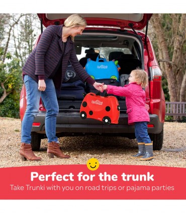 چمدان 3 کاره طرح کفشدوزک برند Trunki