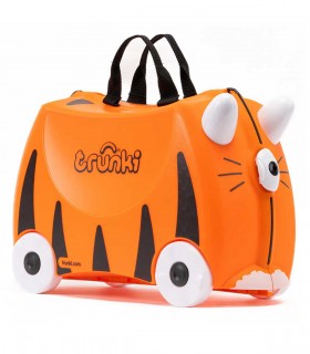چمدان 3 کاره طرح ببر نارنجی برند Trunki