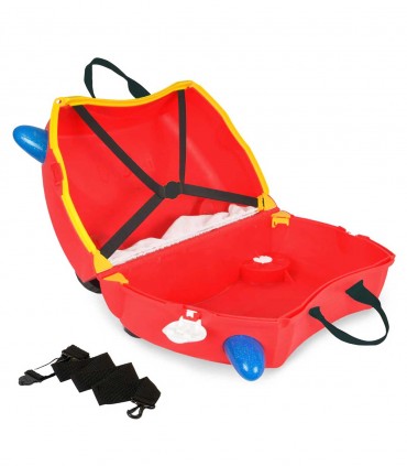 چمدان 3 کاره طرح فرانک ماشین آتش نشان برند Trunki