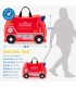 چمدان 3 کاره طرح فرانک ماشین آتش نشان برند Trunki