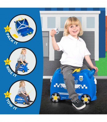 چمدان کودک 3 کاره ترانکی مدل پلیس