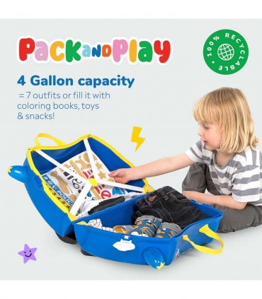 چمدان کودک 3 کاره ترانکی مدل پلیس