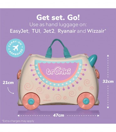 چمدان کودک 3 کاره ترانکی مدل شتر لاما