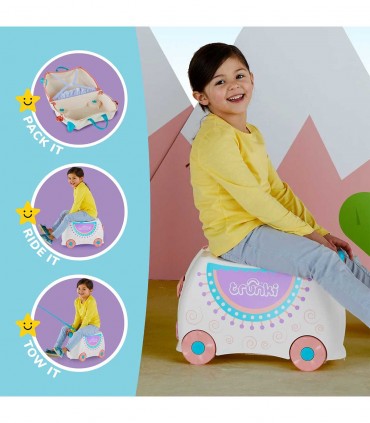 چمدان کودک 3 کاره ترانکی مدل شتر لاما