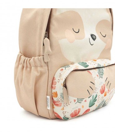 کوله پشتی کودک ساسی طرح تنبل درختی سایز کوچک