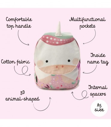 کوله پشتی کودک ساسی طرح پونی سایز کوچک