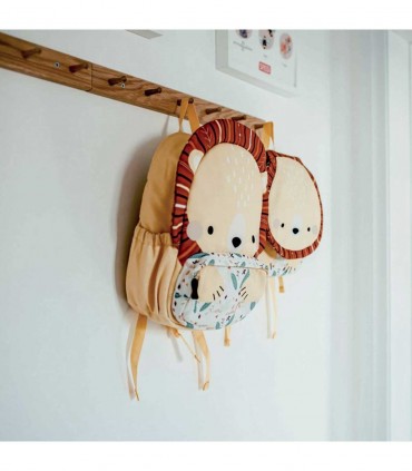 کوله پشتی کودک ساسی طرح شیر سایز بزرگ