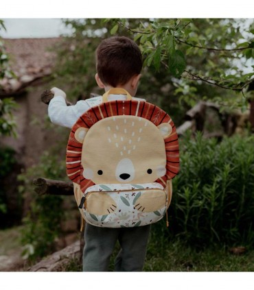کوله پشتی کودک ساسی طرح شیر سایز بزرگ