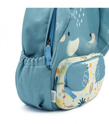 کوله پشتی کودک ساسی طرح فیل سایز بزرگ