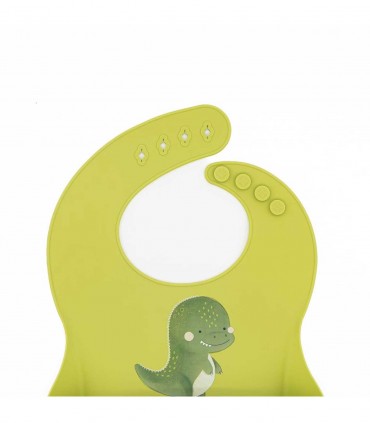 پیشبند سیلیکونی ساسی طرح دایناسور